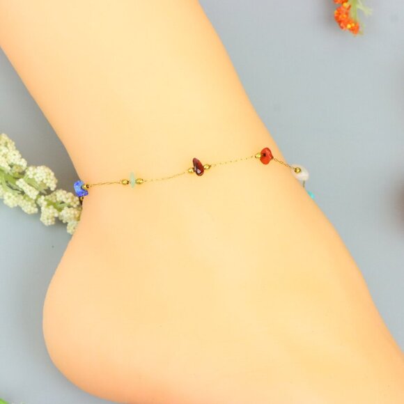 Handmade Anklet – A Stylish Choice for Women, Thoughtful Gift Idea, EVCH1109 - Picture 9 of 9